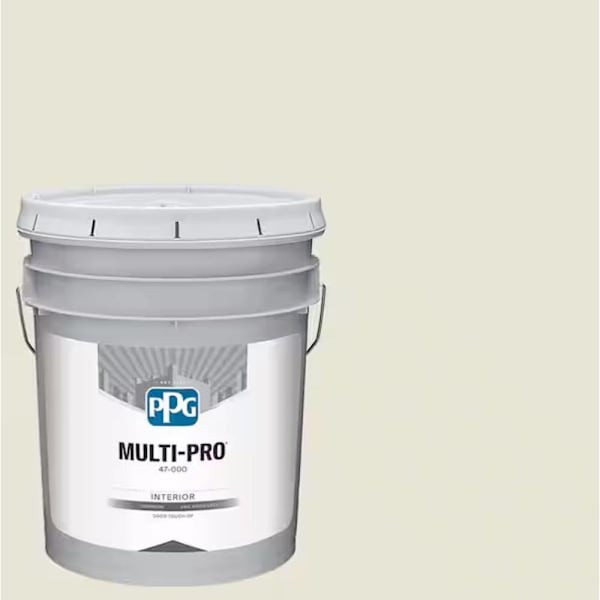 PPG Multi-Pro Wall & Ceiling Interior Latex, Semi-Gloss, Off White, 5 Gallon