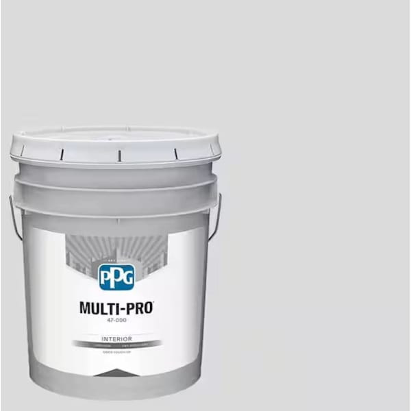 PPG Multi-Pro Wall & Ceiling Interior Latex, Semi-Gloss, Thin Ice, 5 Gallon