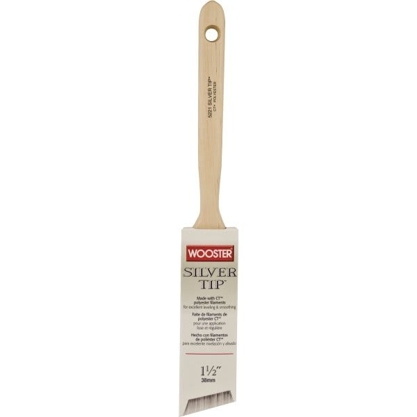 Wooster 5221 1-1/2" Silver Tip Angle Sash Brush
