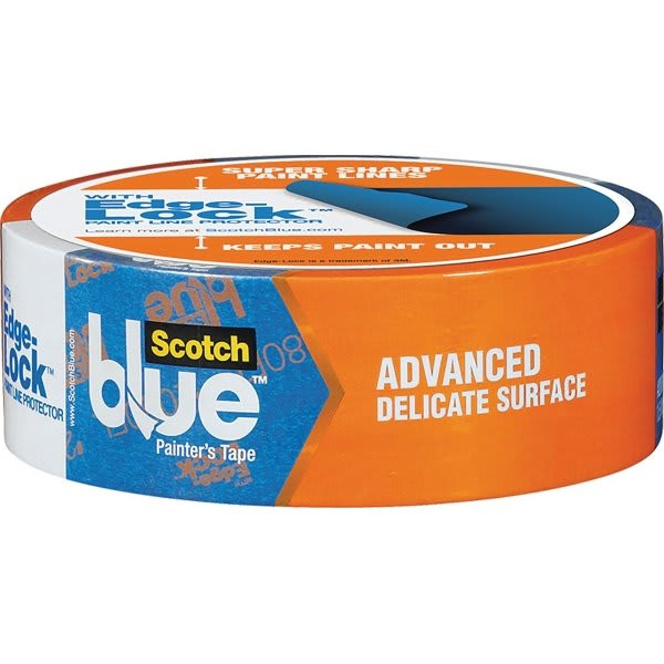 3M 2080el-36n 1-1/2" X 60yd Edge-Lock Safe-Release Painters Masking Tape S/W