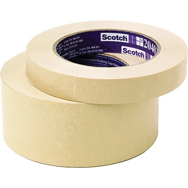 3m 2040-1.5a-Bk 1-1/2" X 60yd Painters Masking Tape Bulk, Case Of 24