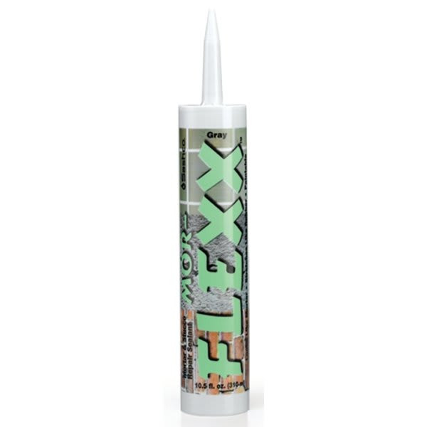 Sashco 10.5 Oz Gray Mor Flexx Mortar And Stucco Repair Sealant, Case Of 12