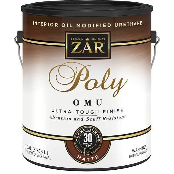 Zar 1 Gal. Matte Poly Omu Int Oil Modified Urethane