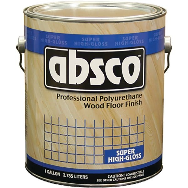 Absolute Coatings 89501 1g Gloss Absco Polyurethane Wood Floor Finish 350 Voc