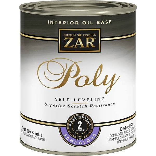 Zar 1 Qt. Semi Gloss Poly Interior