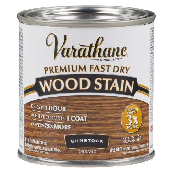 Rust-Oleum Varathane Gunstock Fast Dry Wood Stain Case Of 4