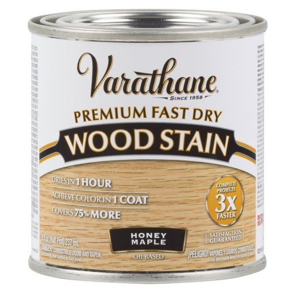 Rust-Oleum Varathane Honey Maple Fast Dry Wood Stain Case Of 4