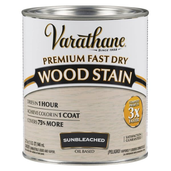 Rust-Oleum Varathane Sun-Bleached Premium Fast Dry Wood Stain Case Of 2