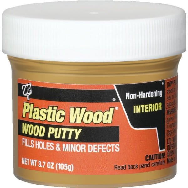 Dap 3.7 Oz Light Oak Plastic Wood Putty Package Of 6