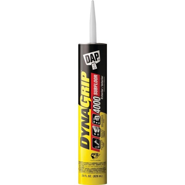 Dap Dynagrip 28oz Subfloor Construction Adhesive Package Of 12