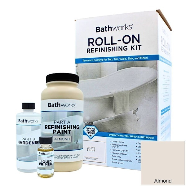 Bathworks Non-Slip Bath/wall Kit (Almond)