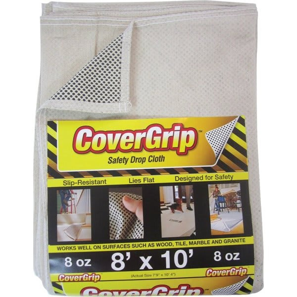 Covergrip 081008 8' X 10' Safety Drop Cloth