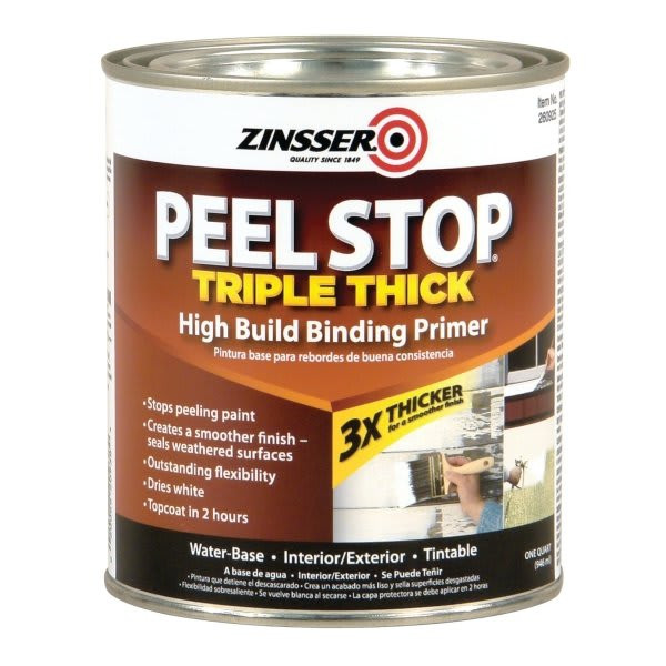Zinsser Peel Stop Triple Thick Binding Primer, Case Of 4