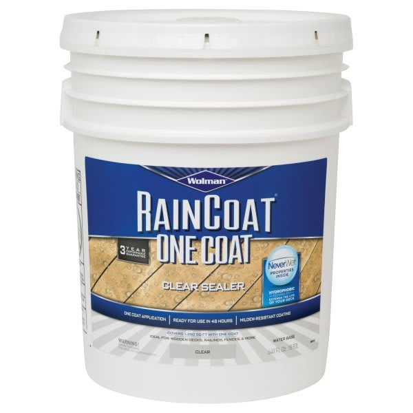 Rust-Oleum Wolman 640 Oz Raincoat Water-Base One-Coat Clear Sealer