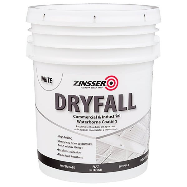 Zinsser 640 Oz Waterborne Dry Fall Black Coating