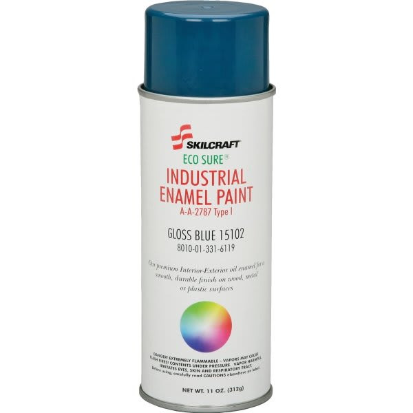 Eco-Sure Enamel Aerosol Paint Gloss Blue