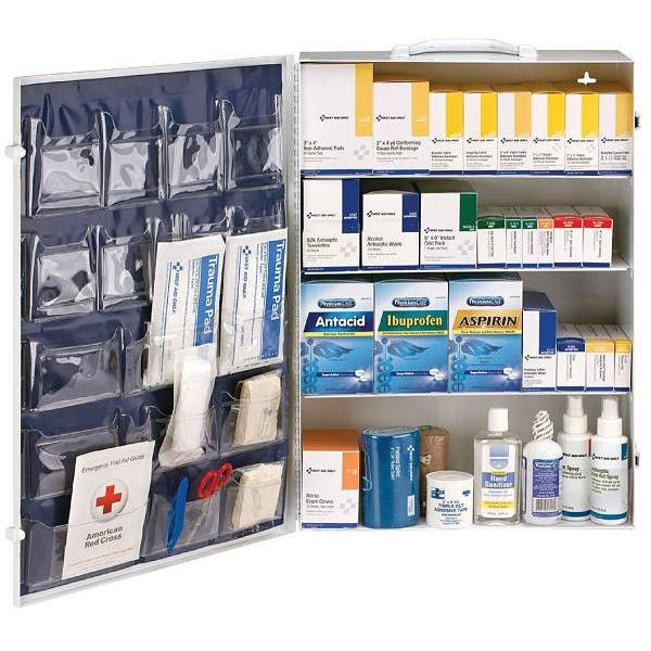 First Aid Only 150-Person Cabinet 4-Shelf 1461-Piece First Aid Kit 90576
