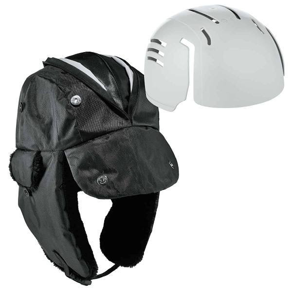 Ergodyne 6802zi L/XL Kit Black Zippered Trapper Hat Bump Cap Insert 16899