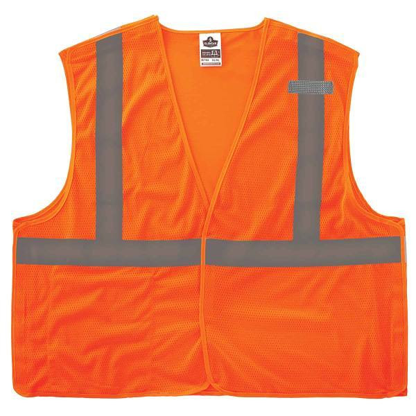 Ergodyne 8215ba 2xl/3xl Orange Class 2 Economy Breakaway Mesh Vest 21067