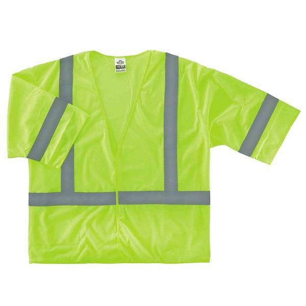 Ergodyne 8310hl 2xl/3xl Lime Class 3 Economy Vest - Hl 22027