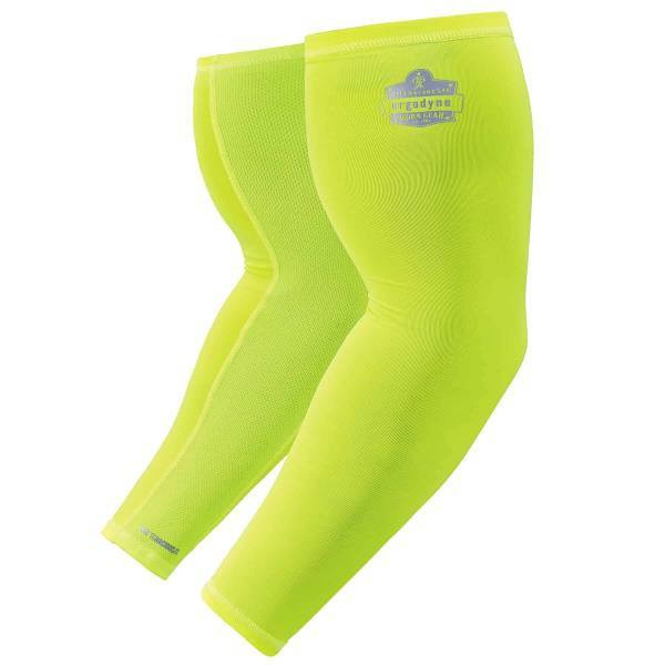 Ergodyne 6690 M Lime Cooling Arm Sleeves Performance Knit Pair 12283