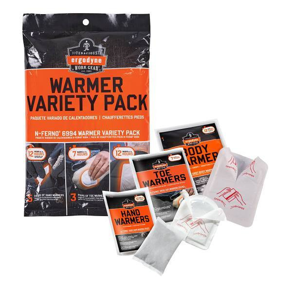 Ergodyne 6994 White Warming Variety Pack 16994