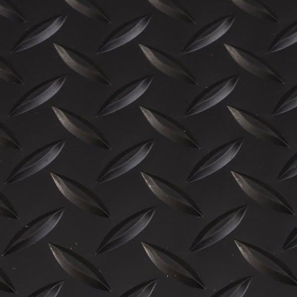 Apache Mills Diamond Star 3 X 5 Ft. Anti-Fatigue Mat (Black)
