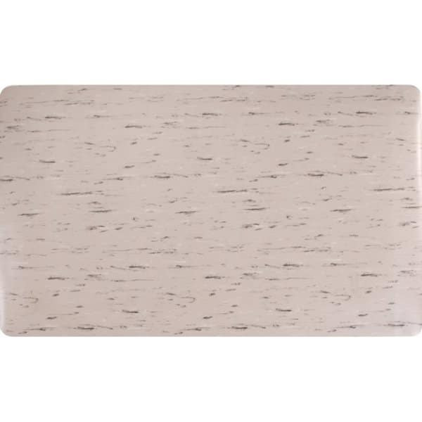 Apache Mills Ultimate K-Marble 3 X 5 Ft. (Gray/Ivory/White)