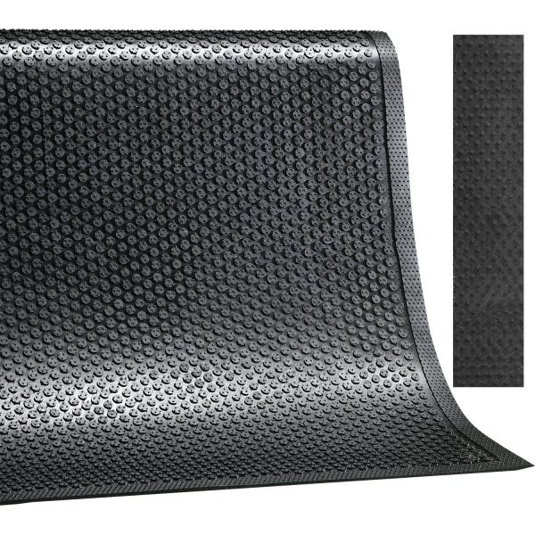 M+a Matting Safetyscrape Floor Mat, Black, 6' X 4'