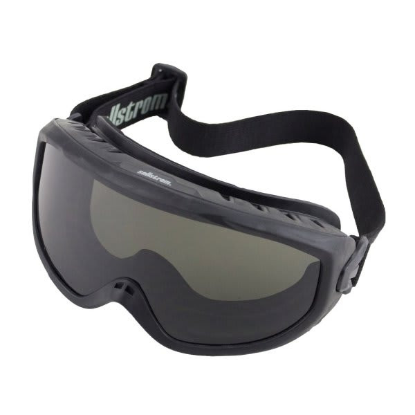 Sellstrom Wild Land Safety Goggle With Anti-Fog Lens,black Frame,clear Tint