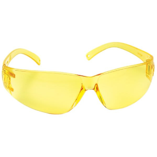 Radnor Rad64051217 Classic Series Amber Lens & Frame Safety Glasses Package Of 6