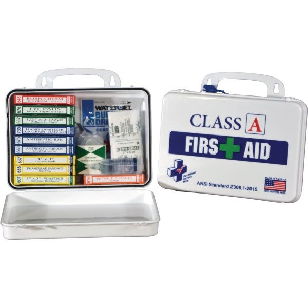 Certified Safety Class A First Aid Kit