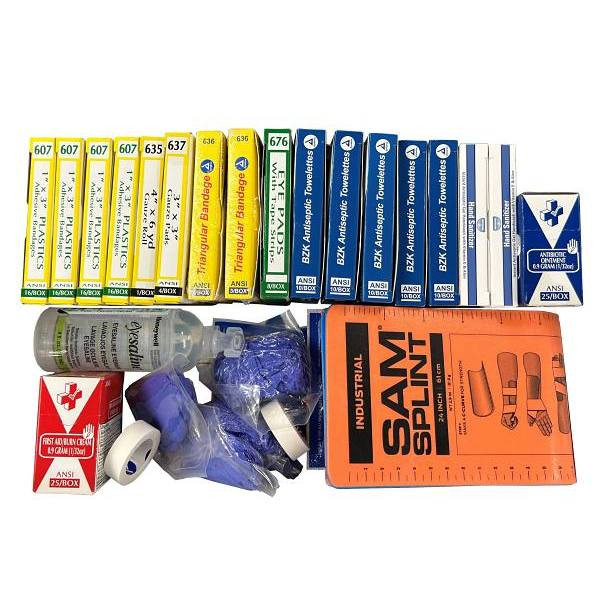 Certified Safety Refill Kit For K622-019 Class B First Aid Kit