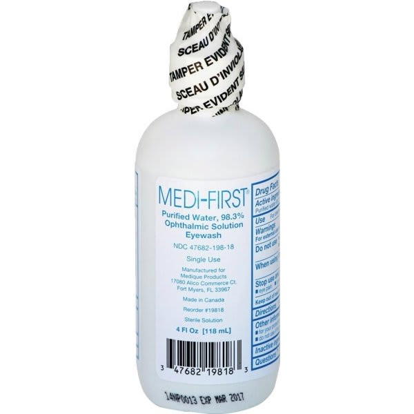 Medi-First 4 Oz Medi-Wash Eyewash