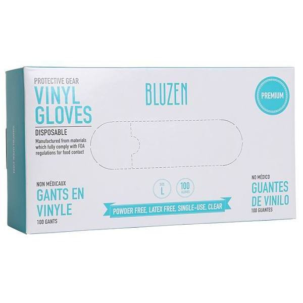 Safety Wercs Vinyl Glove Large Case Of 1000