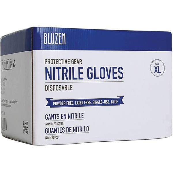 Safety Wercs X-Large Blue 4 Mil. Industrial Nitrile Gloves (1000-Case)