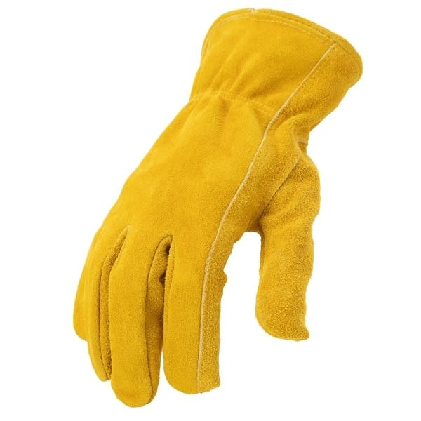 212 Performance Leather Driver Work Glove, Large, Golden Brown, Package Of 12