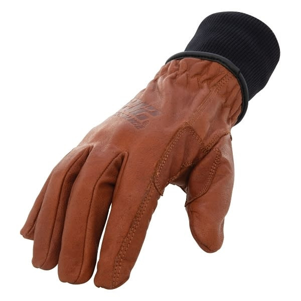 212 Performance Waterproof Buffalo Leather Driver Work Glove, Large, Brown