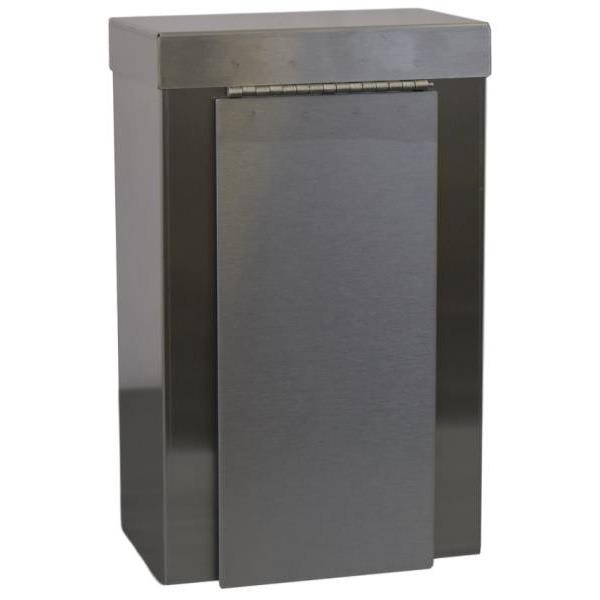 Omnimed Vapor Shield For Glove Box # 305300, Piano Hinge, Stainless Steel
