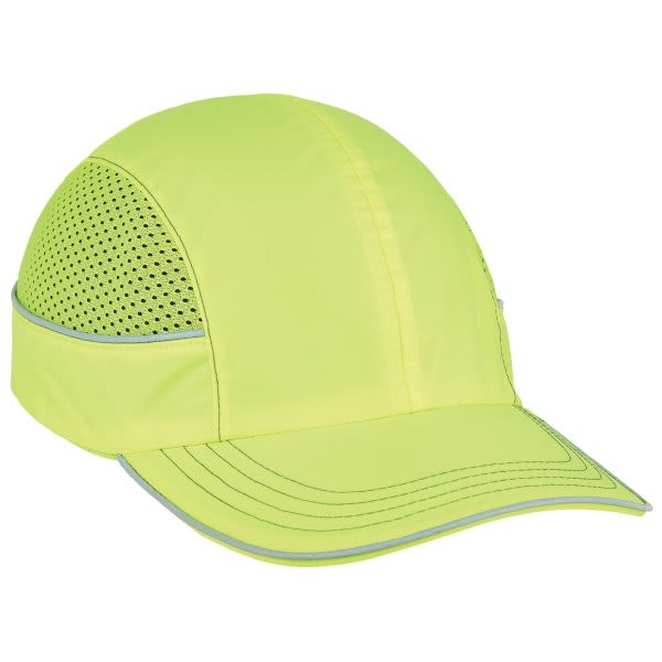 Ergodyne Bump Cap With Long Brim, Lime