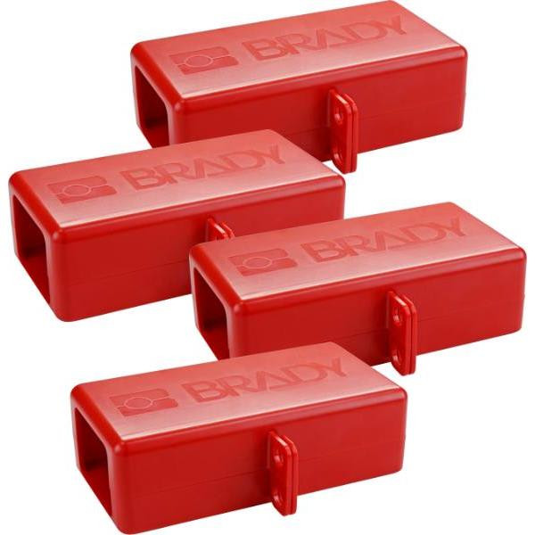 Brady Batteryblock Battery Cable Lockout, Large Pack Of 24