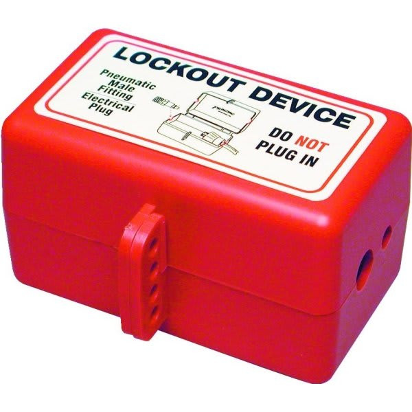 Brady Combination Electrical And Pneumatic Plug Lockout