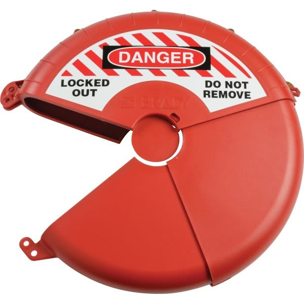 Brady Collapsible Gate Valve 9.0dia, Rising Stem Knockout Hole Diameter 2 In