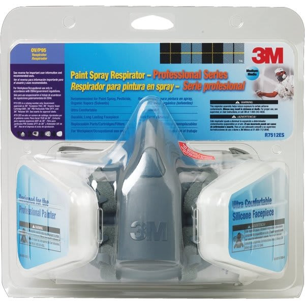 3m 7512pa1-A Medium Professional Series Respirator Assembly