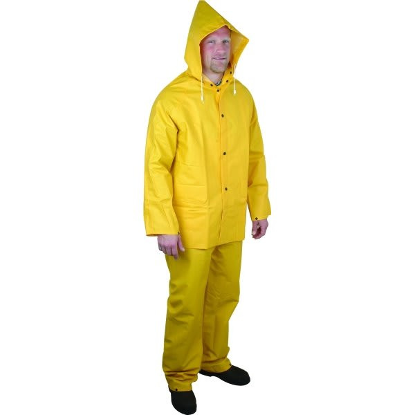 Sas Safety 3-Piece Yellow Rain Suit 3x-Large