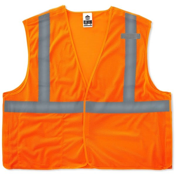 Ergodyne 8215ba Type R Class 2 Econo Breakaway Mesh Vest, Orange, Xs
