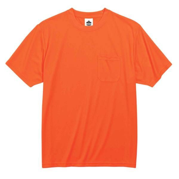 Ergodyne Glowear 8089 Non-Certified T-Shirt, Orange, Medium