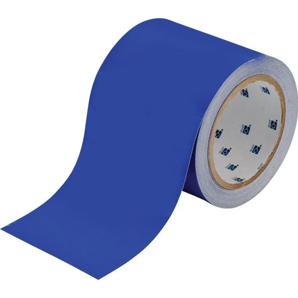 Brady Toughstripe Floor Marking Tape 4 In W Blue Roll Of 100 Feet