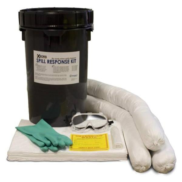 Xsorb Fiberduck Oil Only 6.5 Gallon Spill Kit
