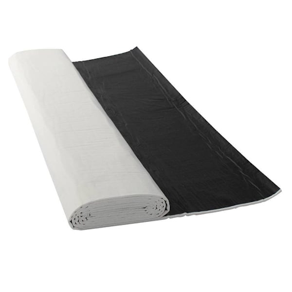 Quick Dam Mighty Mat Heavy Flood Pad 32x78 Black Rubber Backing  Case Of 12, High-Absorbency Floor Protection